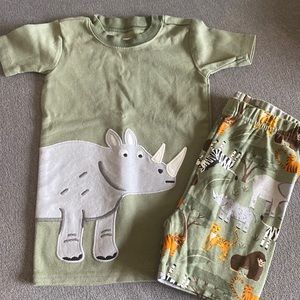 Safari boys tee/short set